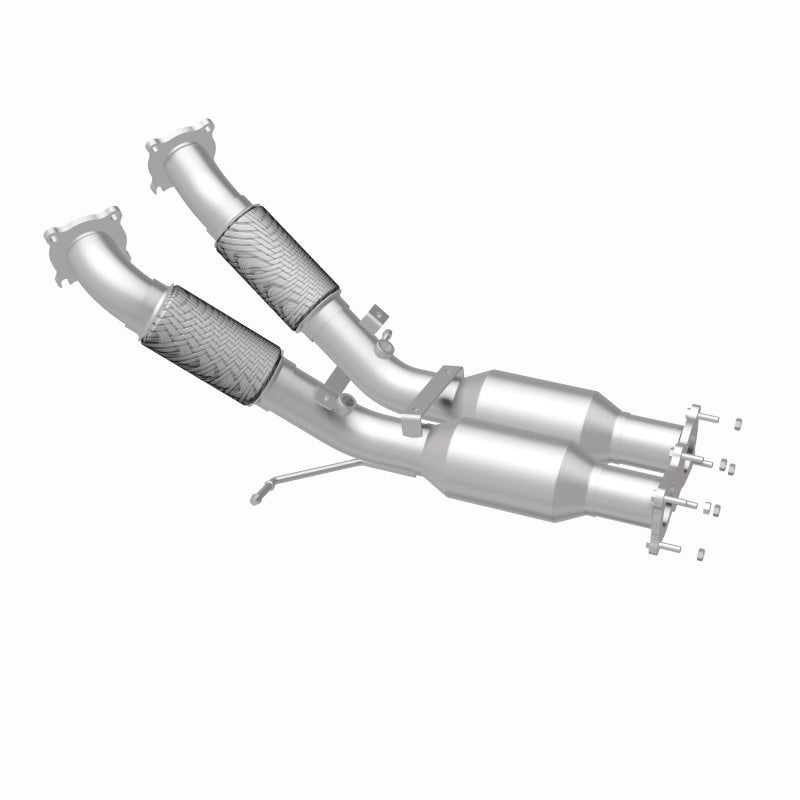 MagnaFlow Volvo OEM Grade Federal / EPA Compliant Direct-Fit Catalytic Converter 51627 360 Degree Image Set