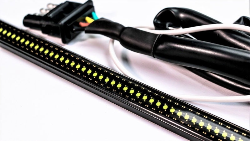 Putco 17-19 Ford Super Duty 48in Red Blade Blade LED Light Bar w/ Direct fit Quick-Connect Harness 9202048-06 9202048-06 Photo - Unmounted