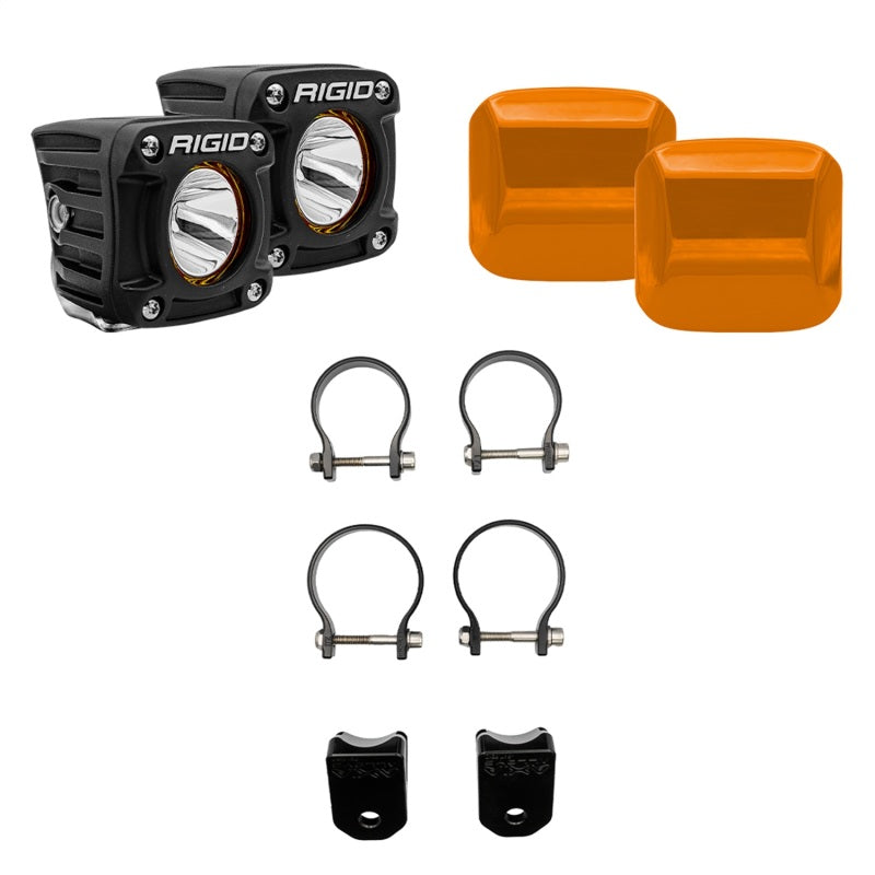Rigid Industries Side-by-Side Revolve A-Pillar Light Kit 41650 41650 Photo - Primary