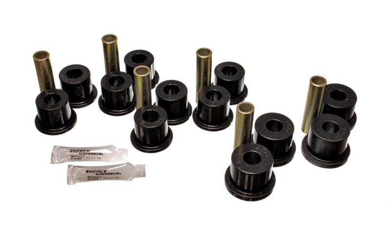 Energy Suspension Leaf Spring Bushing Set Black Chevrolet K20 All 1975-1986 3.2107G Photo - Primary