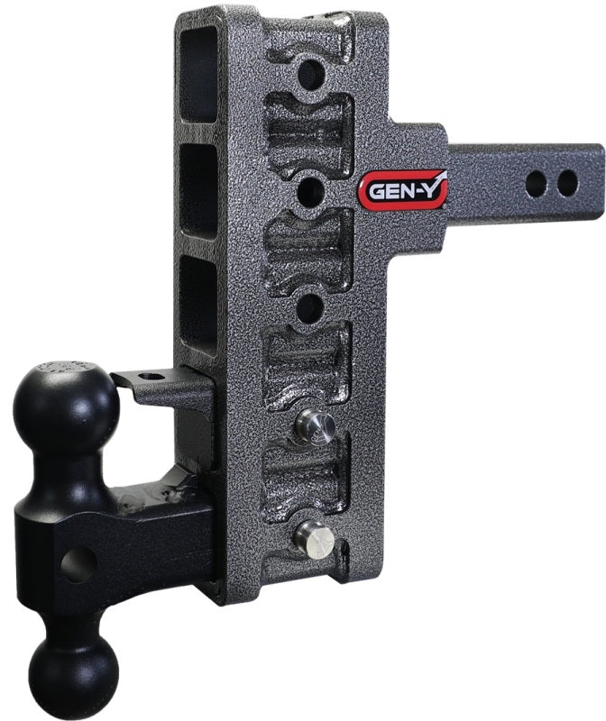 GEN-Y Hitch Gen-Y Mega Duty 2in Offset Shank 7.5in Drop 2K TW 10K Hitch w/GH-031 Dual-Ball/GH-032 Pintle Lock GH-425 GH-425 User 1