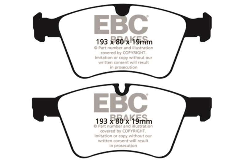EBC 08-10 Mercedes-Benz GL320 3.0 TD (373mm Front Rotors) Ultimax2 Front Brake Pads UD1272 UD1272 Photo - Primary