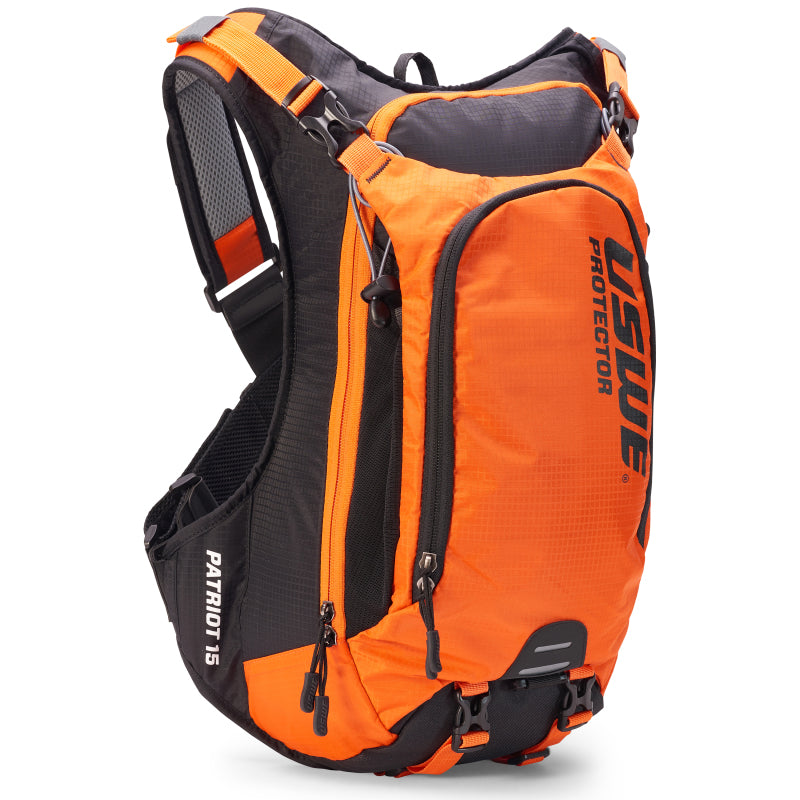 USWE Patriot MTB Protector Pack 15L - Orange/Black 2150715 2150715 Photo - Primary