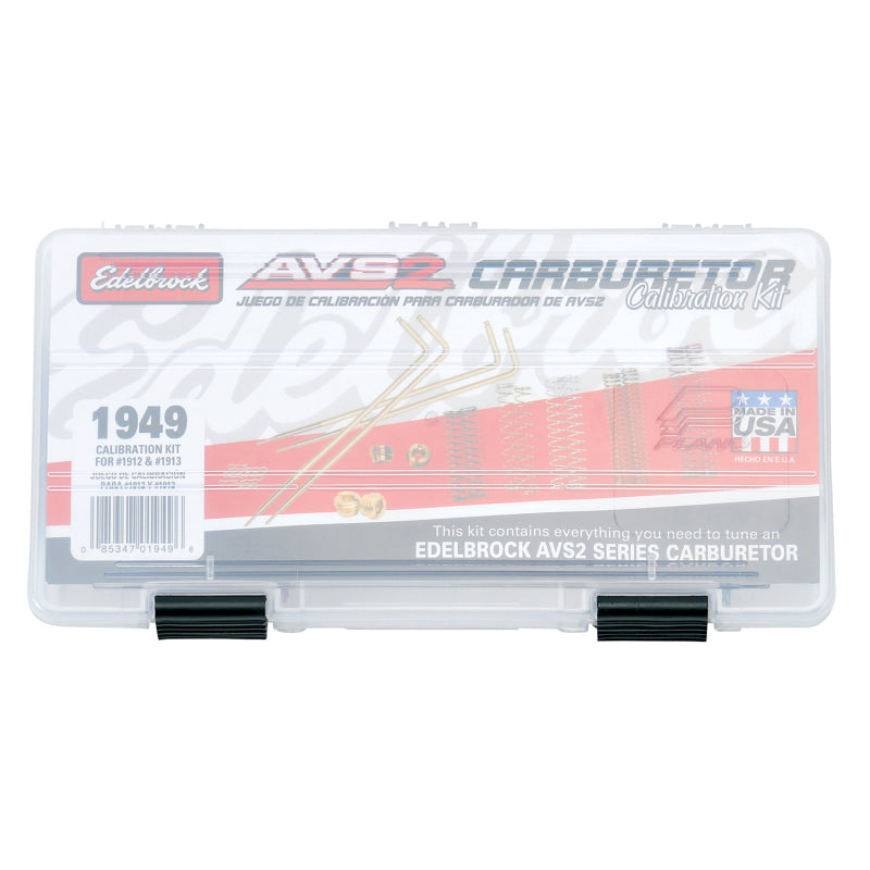 Edelbrock AVS2 Series Carburetor Calibration Kit 1949 Photo - Primary