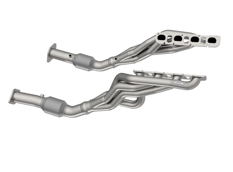 Kooks Headers Kooks RAM TRX 2in x 3in Long Tube Headers 3in x OEM H.O. Green Connections 3521H640 3521H640 Photo - Unmounted