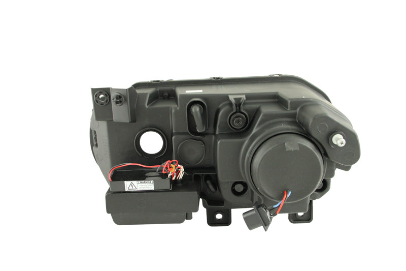 Anzo 2008-2014 Dodge Challenger Projector Headlights w/ Halo Chrome (CCFL) 121307 Photo - Unmounted