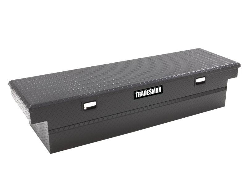 Tradesman Aluminum Single Lid Cross Bed Truck Tool Box (70in.) - Black 79100T 79100T User 1