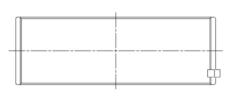 ACL BMW S50B30 Race Rod Bearings *SPECIAL ORER** 6B1515H-STD 6B1515H-STD Technical Drawing