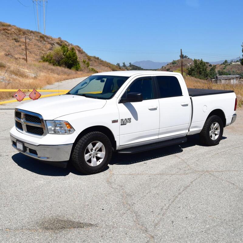 Westin 19-23 Ram 1500 Crew Cab Pickup (Excl. 1500 Classic) Outlaw Running Boards - Textured Black 28-34085 28-34085 Photo - lifestyle view