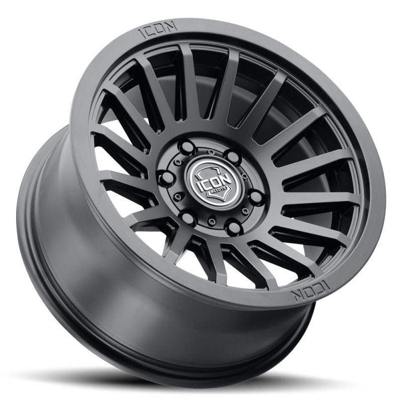 ICON Recon SLX 17x8.5 5x5.5 BP 0mm Offset 4.75in BS 77.9mm Bore Satin Black Wheel 3617858547SB 3617858547SB Photo - Unmounted