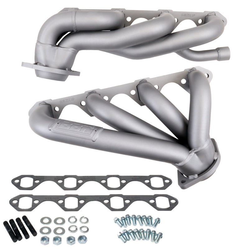 BBK Performance 87-95 Ford F-150 351 1-5/8 Shorty Headers (Chrome) 3511 User 1