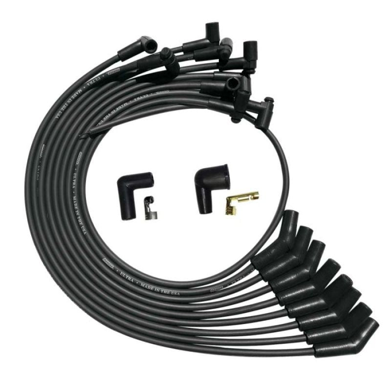 Moroso SB Ford 260289302 135 Deg Plug Boots HEI Unsleeved Ultra Spark Plug Wire Set - Black 51070 51070 User 1