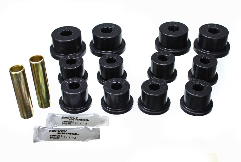 Energy Suspension Leaf Spring Bushing Set Black Suzuki Samurai All 1986-1995 1.2101G Photo - Primary