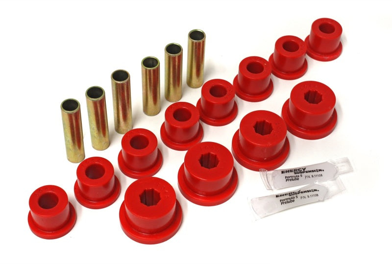 Energy Suspension Leaf Spring Bushing Set Red Suzuki Samurai All 1986-1995 1.2102R Photo - Primary