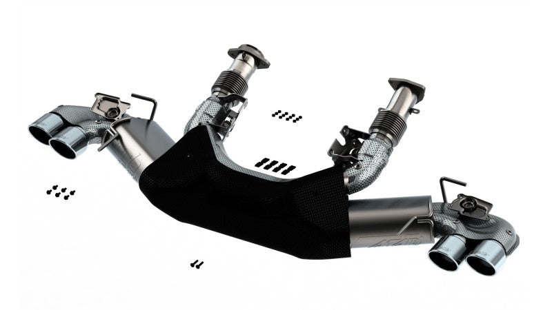 Borla 2020 Chevrolet Corvette C8 6.2L ATAK 3in Exhaust System Dual Round A/C Tips 4inx 4.75in 140839 140839 User 1