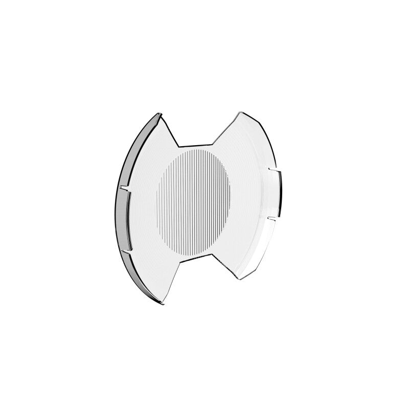 KC HiLiTES SlimLite 8in. LED Light Shield SAE Driving (Shield Only) - Clear 5209 5209 User 2