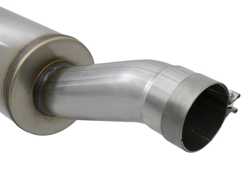 aFe Rebel Series 3-1/2in Stainless Steel Cat-Back Exhaust System 49-42057-B Photo - Unmounted