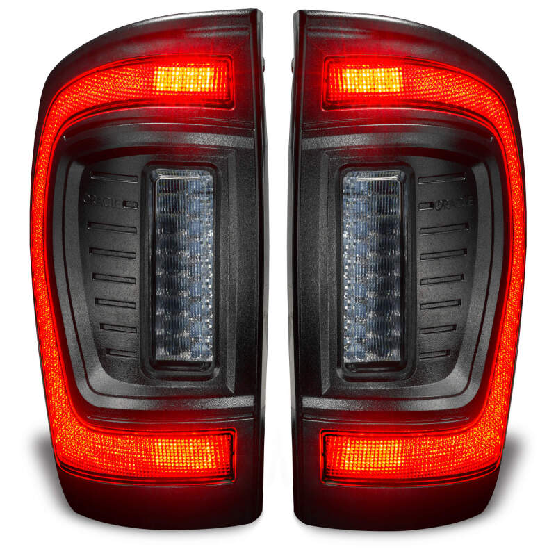 ORACLE Lighting 16-23 Gen 3 Toyota Tacoma Black Series Flush Style LED Tail Lights 5911-504-T 5911-504-T Photo - out of package