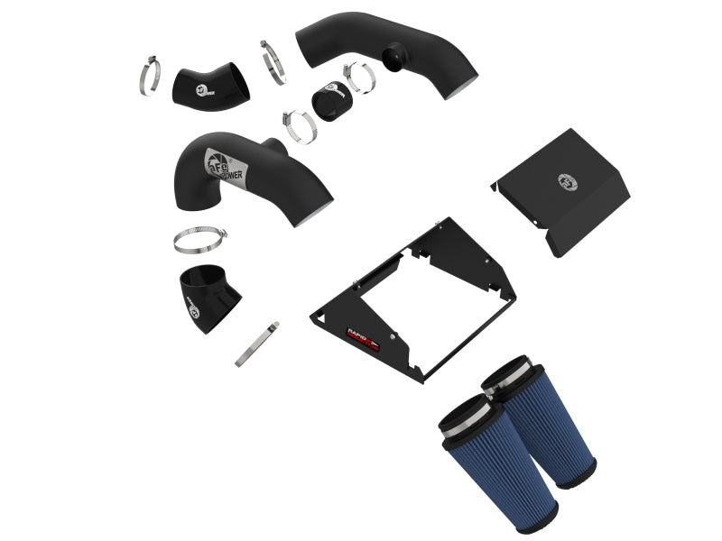 aFe Rapid Induction Pro 5R Cold Air Intake System 21-22 Ford F-150 Raptor V6-3.5L (tt) 52-10015R 52-10015R Photo - Unmounted
