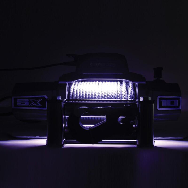 Superwinch 12000 LBS 12 VDC 3/8in x 85ft Wire Rope SX 12000 Winch - Graphite 1712200 1712200 Photo - Close Up