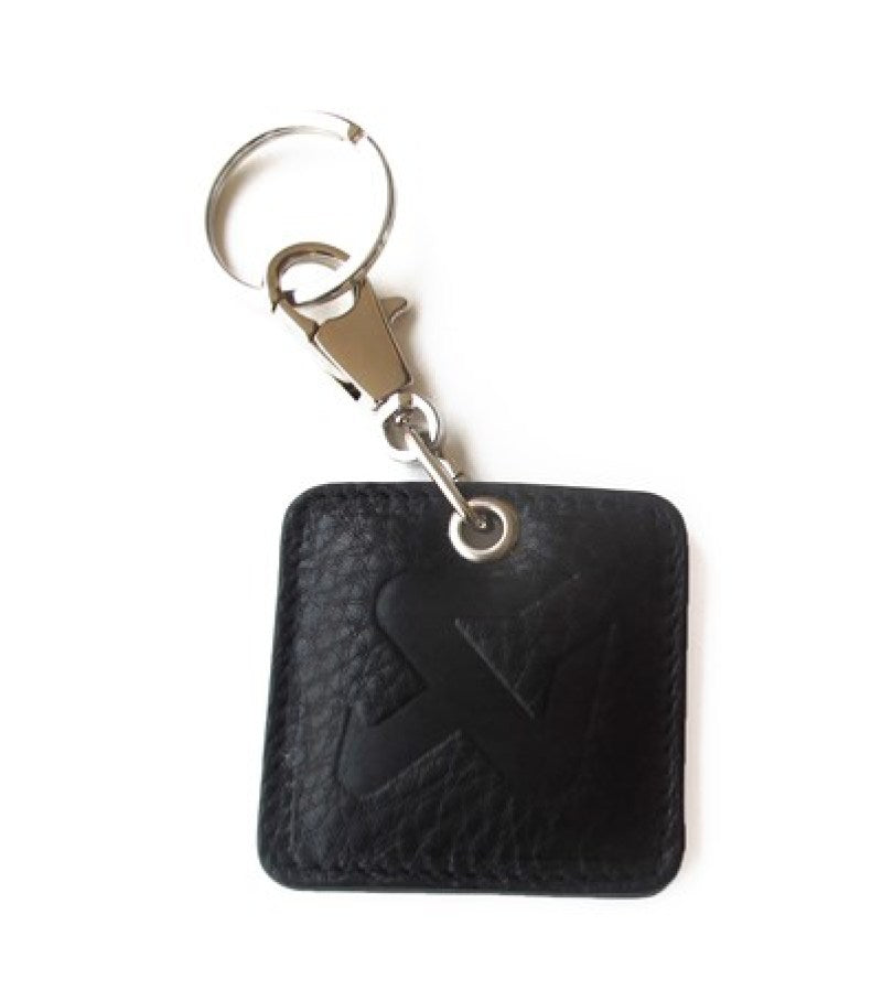 Akrapovic Square Leather Keychain - black 800948 800948 User 1