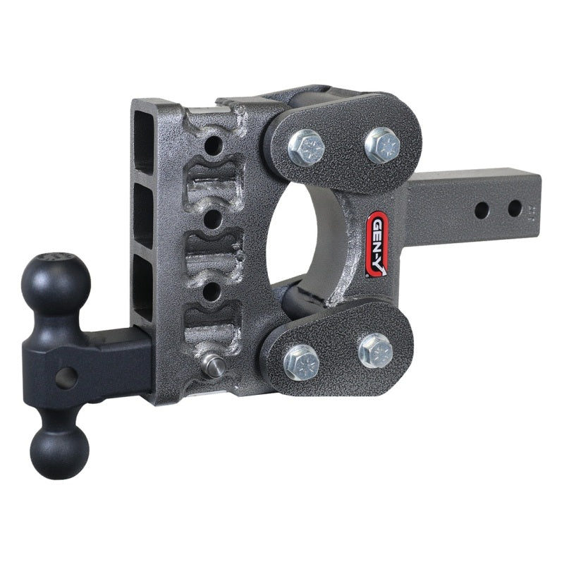 GEN-Y Hitch Gen-Y The Boss Torsion-Flex 2.5in Shank 5in Drop 1100lb TW 10K Hitch w/GH-031 Dual-Ball GH-2314 GH-2314 User 1