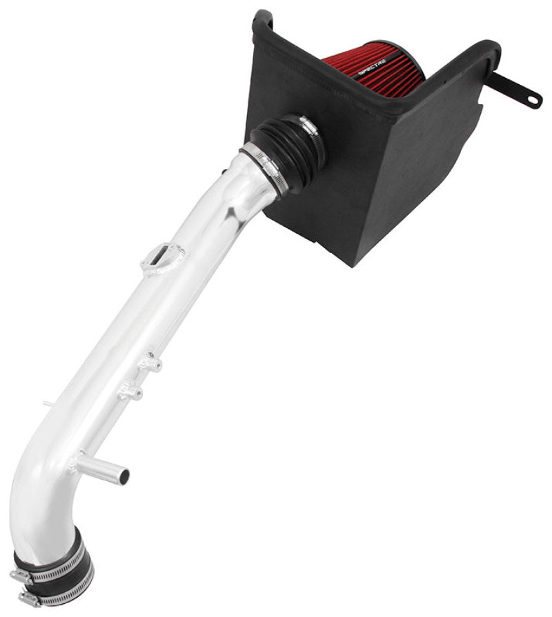 Spectre 12-16 Toyota Tacoma 2.7L F/I Air Intake Kit - Polished w/Red Filter 9056 9056 Photo - Unmounted