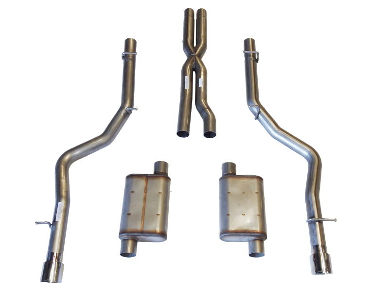 JBA 05-10 Chrysler/Dodge Cars 6.1L 409SS Dual Rear Exit Cat-Back Exhaust 40-1601 40-1601 Photo - Primary