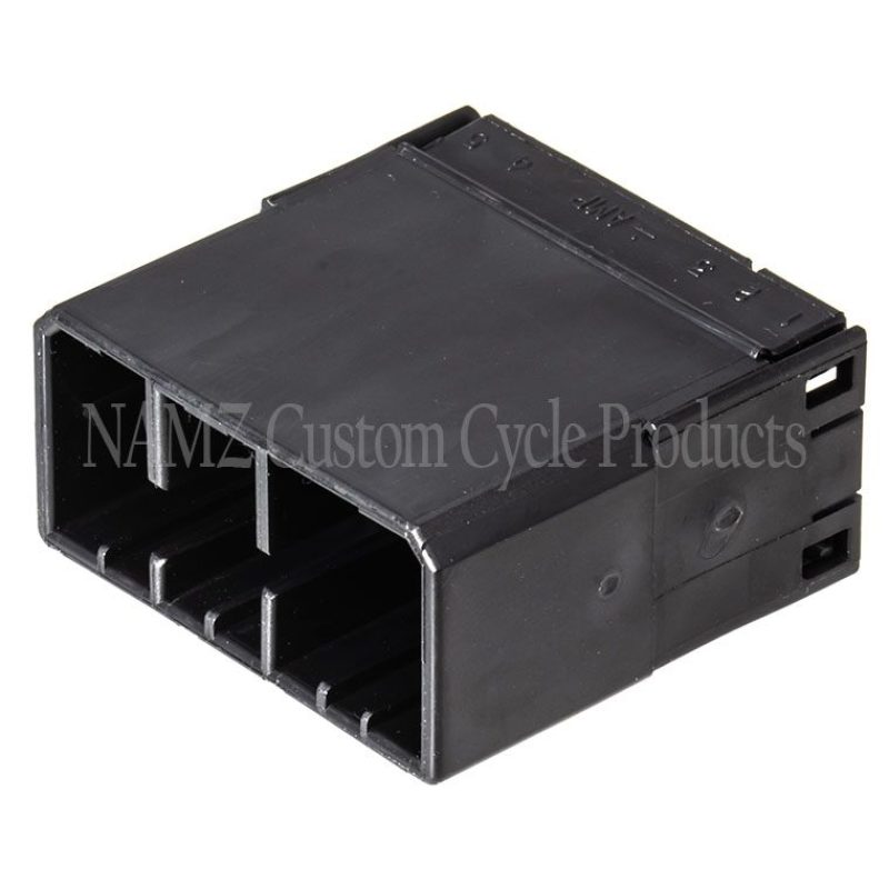 NAMZ AMP Multilock 12-Position Male Wire Cap Housing (HD 73112-96BK) NA-174933-2 NA-174933-2 Photo - Primary