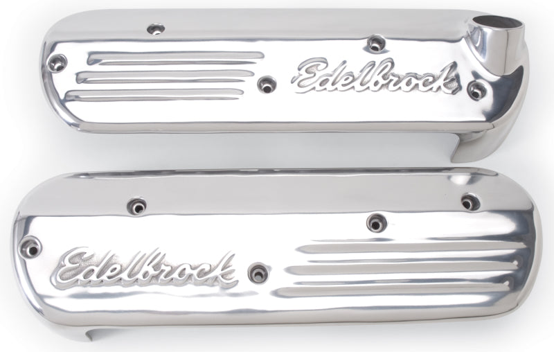 Edelbrock Coil Cover, Gm, Gen III, LS1, Polished 41181 Photo - Unmounted