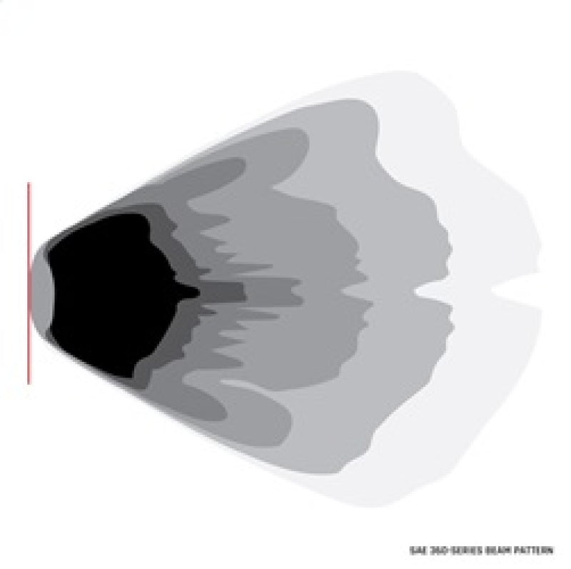 Rigid Industries 360-Series Pro SAE Fog Pair 36120 Line Art