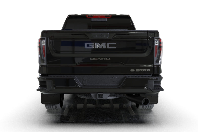Rally Armor 20-24 GMC Sierra 2500/3500 HD Denali Black Mud Flap w/White Logo MF131-BLK-WH MF131-BLK-WH User 1