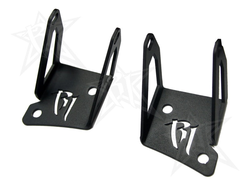 Rigid Industries Jeep JK - A-Pillar Mount Kit - Mounts set of Dually/D2 40331 40331 Photo - Primary