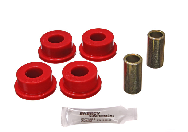 Energy Suspension Front Leaf Spring Bushing Set Red - Ford F Super Duty All 1988-1997 4.2131R Photo - Primary