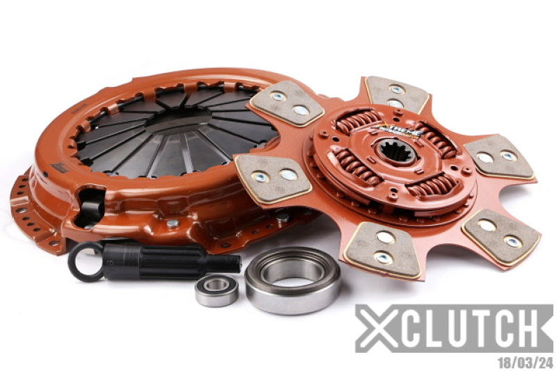 XCLUTCH 89-90 Toyota Landcruiser 4.0L Stage 2 Sprung Ceramic Clutch Kit XKTY28007-1B XKTY28007-1B Photo - Primary