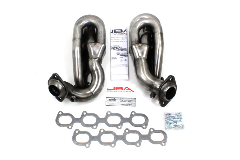 JBA 07-14 Ford GT500 5.4/5.8L 4V 1-5/8in Primary Raw 409SS Cat4Ward Header 1695S 1695S Photo - Primary