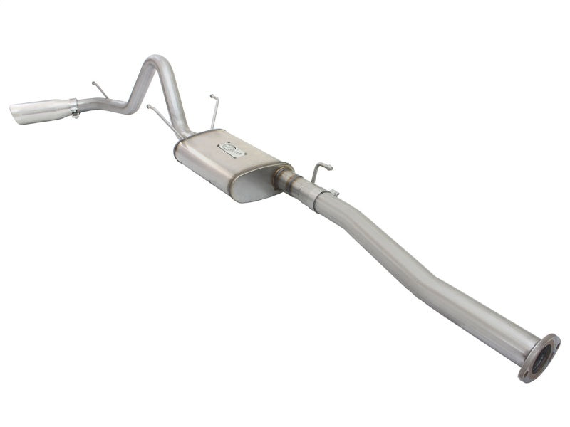 aFe MACH Force-Xp 2-1/2in 409 Stainless Steel Cat-Back Exhaust System w/Po 49-46024-P Photo - Unmounted