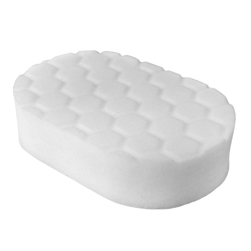 Chemical Guys Hex-Logic Polishing Hand Applicator Pad - White - 3in x 6in x 1in (P24) BUFX_202 BUFX_202 User 1