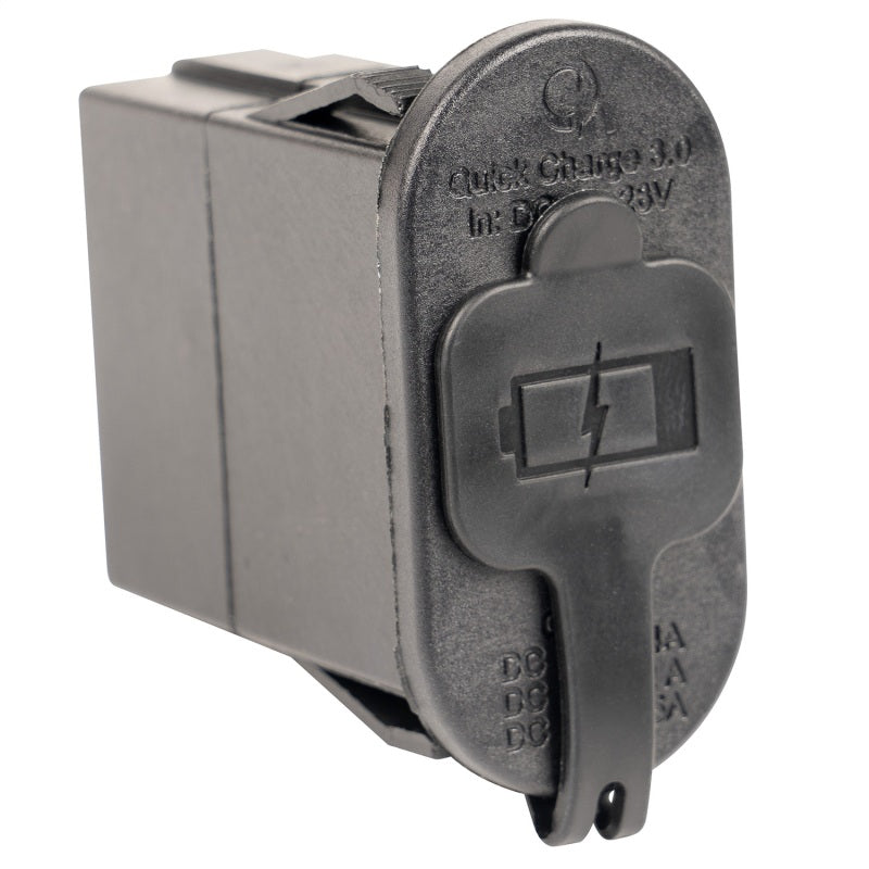 Rugged Ridge Dual USB Port With Qi capabilities 3.0 17235.16 17235.16 Photo - Unmounted