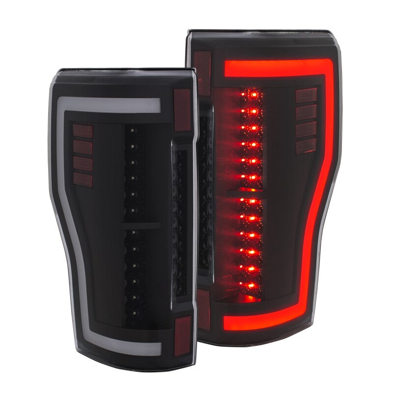 Anzo Ford F-250/350/450/550 Super Duty 17-18 L.E.D Tail Lights Black 311287 User 1