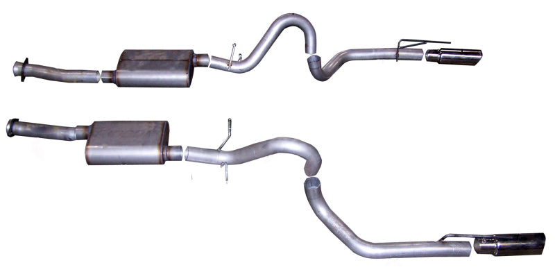Gibson 99-04 Ford Mustang GT 4.6L 3in Cat-Back Dual Exhaust - Stainless 619003 619003 Photo - Primary