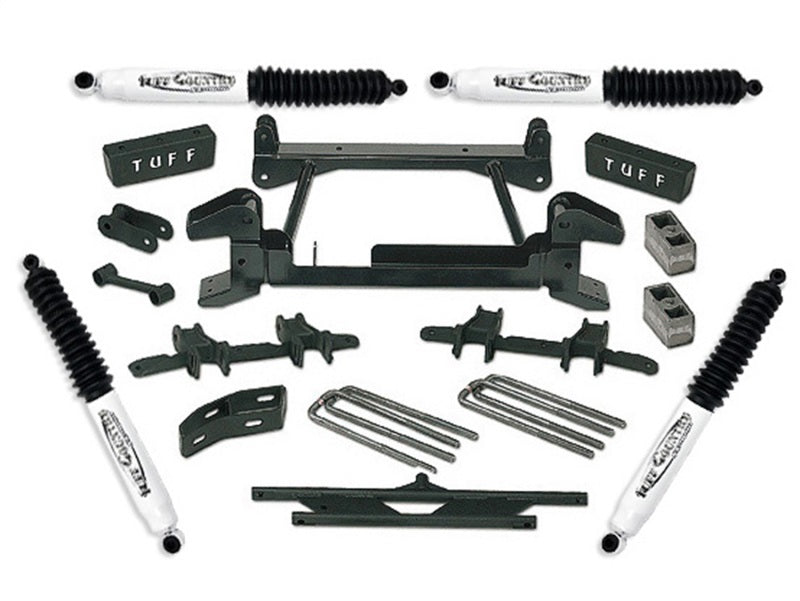 Tuff Country 92-98 Chevy Suburban 2500 (8Lug) 4X4 4in Lift Kit (w/Stmped Lwr Cntrl Arm No Shocks) 14854 14854 Photo - Primary