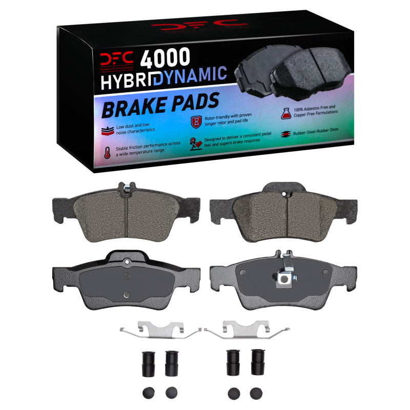 DFC DFC 4000 HybriDynamic Brake Pads Brakes, Rotors & Pads Brake Pads - OE main image