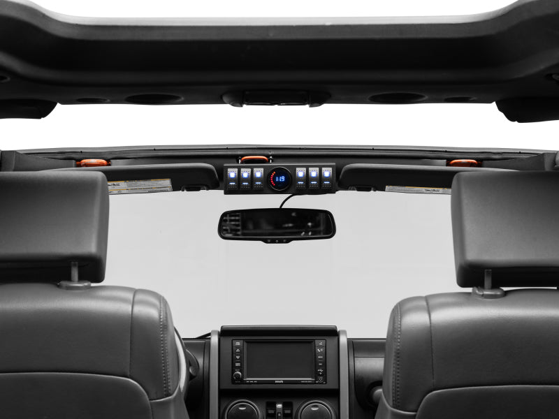 Raxiom 07-18 Jeep Wrangler JK Control Box w/ Switch Panel J131127 J131127 Photo - Primary