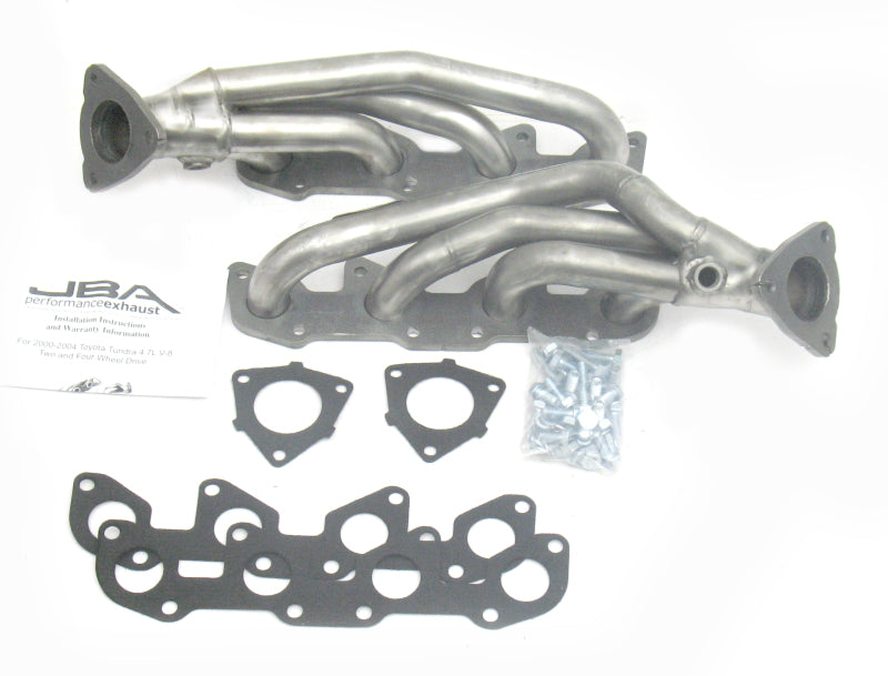 JBA 00-04 Toyota 4.7L V8 1-1/2in Primary Raw 409SS Cat4Ward Header 2010S 2010S Photo - Primary