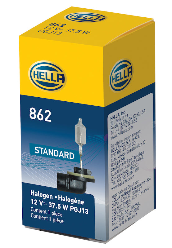 Hella Bulb 862 12V 37.5W PGJ13 T3.25 862 862 Photo - in package