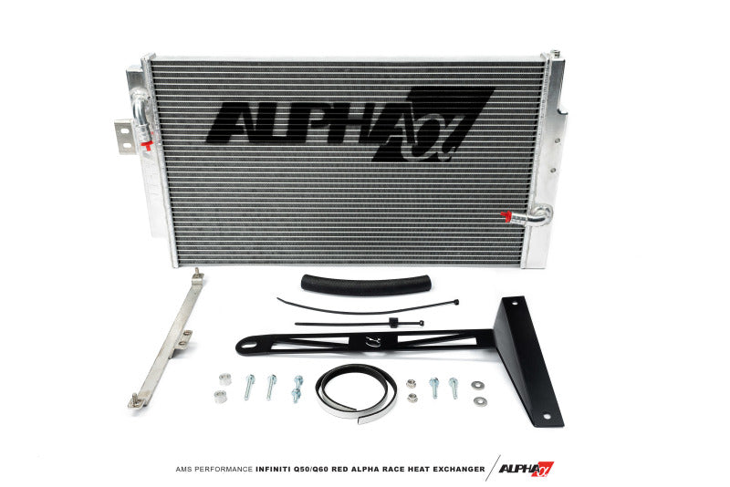 AMS Performance Infiniti 17+ Q60 / 16+ Q50 3.0TT VR30 Alpha Race Heat Exchanger ALP.28.02.0004-1 ALP.28.02.0004-1 Photo - Primary