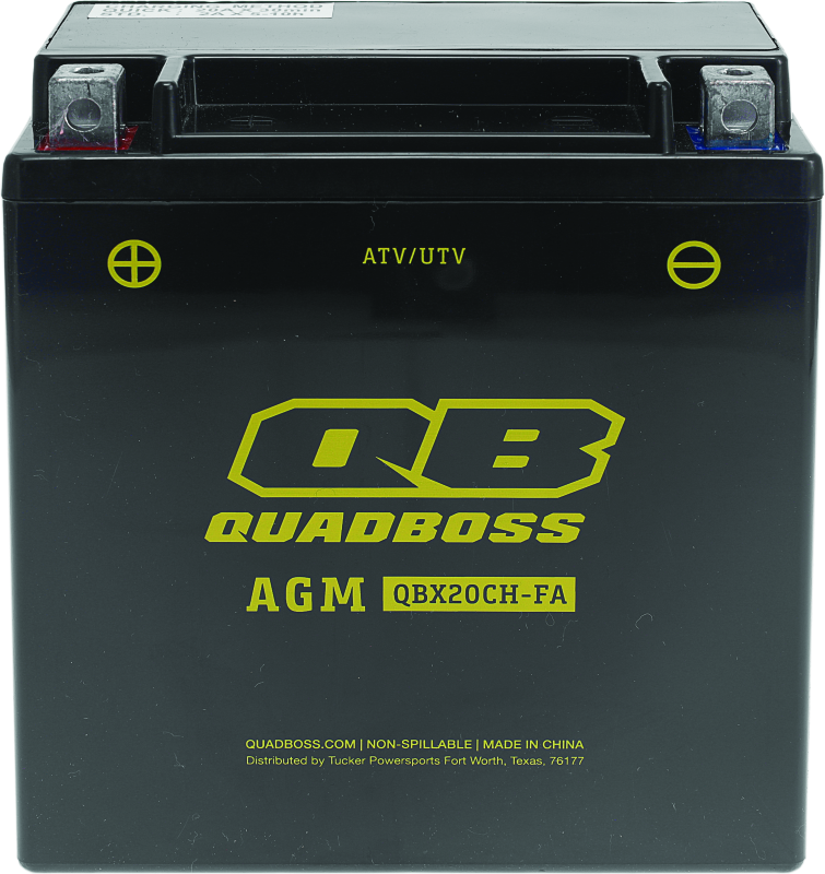 QuadBoss Qbx20Ch-Fa Agm Battery Qb 401386 401386 Photo - Primary