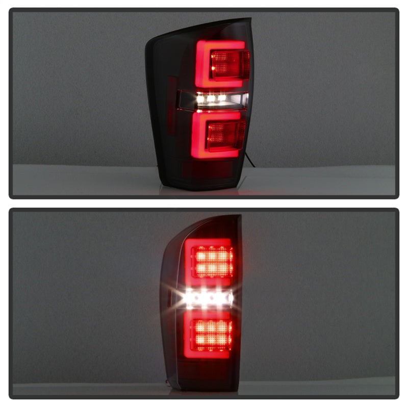 Spyder 16-17 Toyota Tacoma LED Tail Lights - Black Smoke (ALT-YD-TT16-LED-BSM) 5085740 5085740 Photo - Unmounted