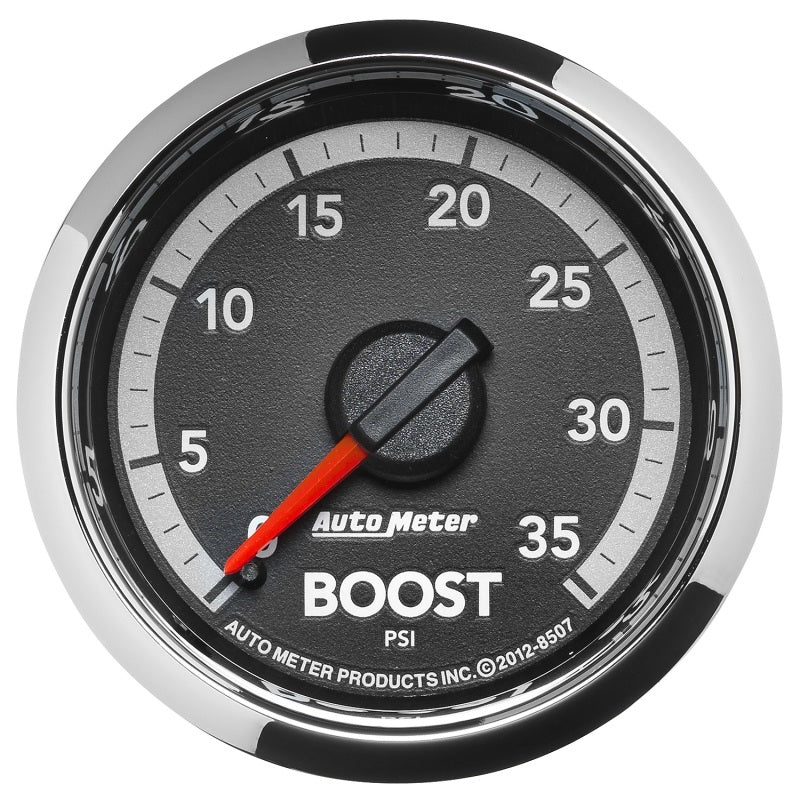 Autometer Gauge, Boost, 2 1/16", 35psi, Mechanical, Ram Gen 4 Factory Match 8507 Photo - Primary